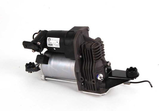 Compresor de suspensión neumática OEM 37106793778 para BMW Serie 5 E61 (520d) modelos compatibles. Original BMW.