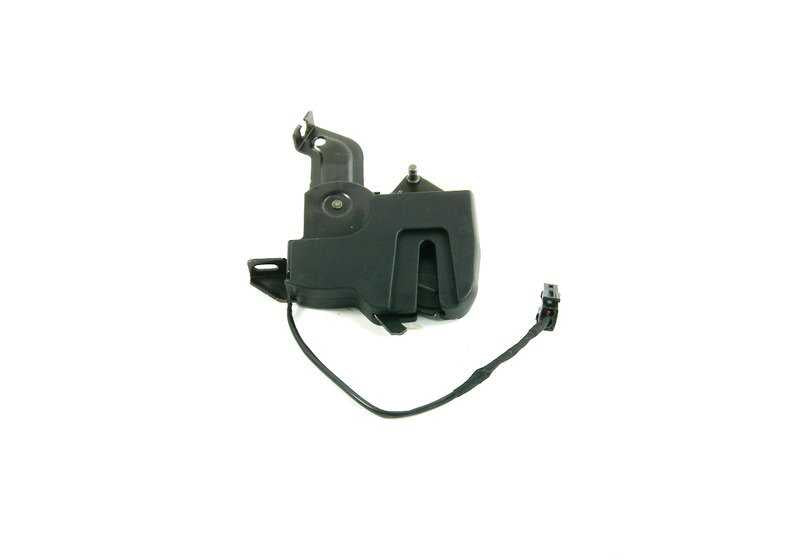 Cerradura de tapa de capota izquierda OEM 51258248313 para BMW E46. Original BMW.