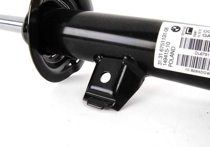 Amortiguador delantero izquierdo OEM 31316751131 para BMW E46. Original BMW.