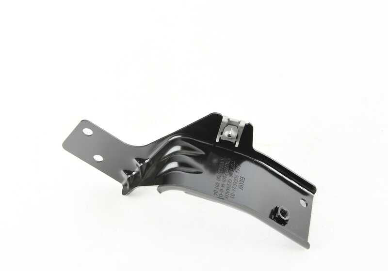 Soporte inferior derecho para radiador adicional OEM 51648066624 para BMW F87 y F87N. Original BMW.