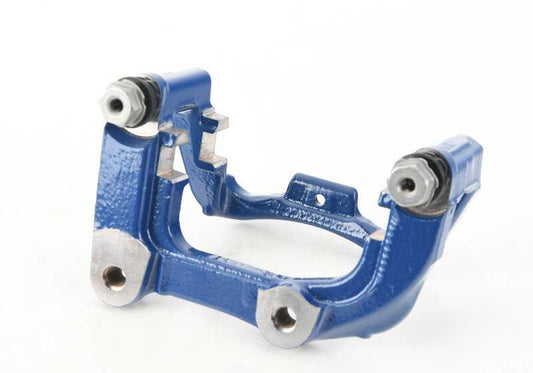 Rechte blaue Bremsstütze für BMW G01, G02, G05, G18, G06 (OEM 34206891912). Original BMW