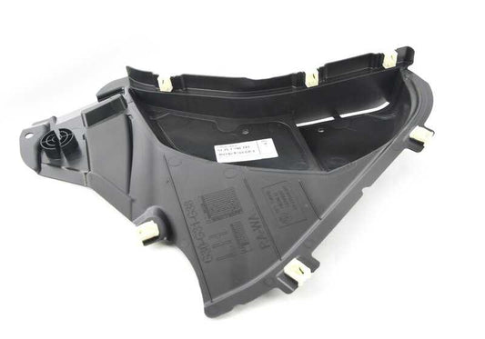 Lower left cover OEM 51757340743 for BMW G30, G31, G38, G38N. Original BMW.