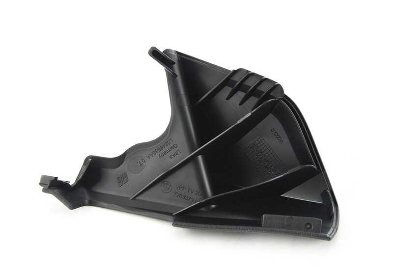 Embellecedor izquierdo cinturón de seguridad OEM 52107275689 para BMW F20, F20N, F30, F30N, F31, F31N, F34, F34N, F36, F36N, F80, F80N. Original BMW.