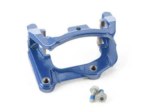 Left blue brake caliper for BMW G01 X3 Series (OEM 34206887411). Original BMW