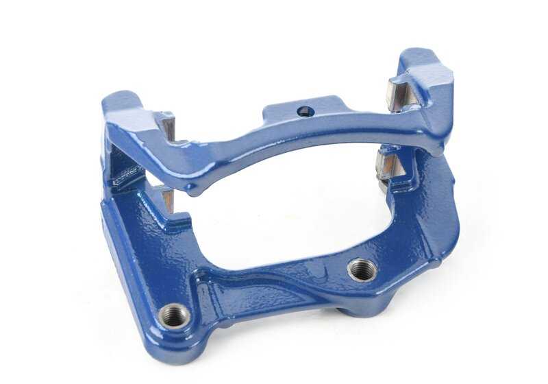 Left blue brake caliper for BMW G01 X3 Series (OEM 34206887411). Original BMW
