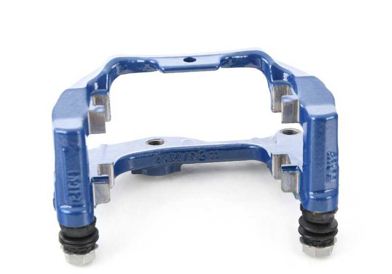 Left blue brake caliper for BMW G01 X3 Series (OEM 34206887411). Original BMW