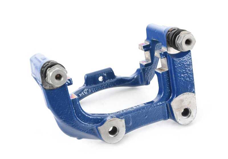 Left blue brake caliper for BMW G01 X3 Series (OEM 34206887411). Original BMW