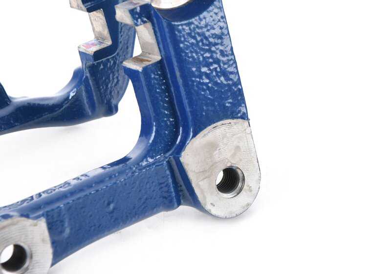 Left blue brake caliper for BMW G01 X3 Series (OEM 34206887411). Original BMW