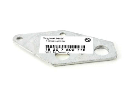 Soporte metálico escape OEM 18207502776 para BMW E39, E60, E61, E63, E64, E65, E66, E67, E70, E71, E81, E87, E90, E91, E92, E93. Original BMW.
