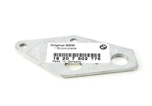 Soporte metálico escape OEM 18207502776 para BMW E39, E60, E61, E63, E64, E65, E66, E67, E70, E71, E81, E87, E90, E91, E92, E93. Original BMW.
