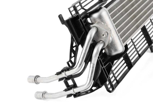 Gear Oil Cooler OEM 17118693360 for BMW X3 M F97, X3 M F97 LCI, X4 M F98, X4 M F98 LCI. Genuine BMW.