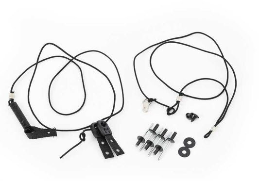 Cintas tensores para revestimiento interior del techo OEM 54347190761 para BMW E88 118d y 118i. Original BMW.