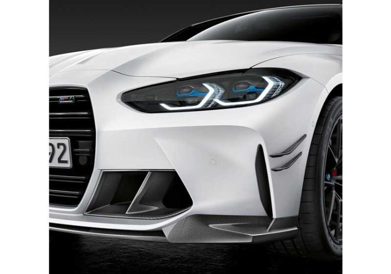 M Performance Frontaufsatz para BMW Serie 3 G80, G81 y Serie 4 G82, G83 (OEM 51192475168). Original BMW
