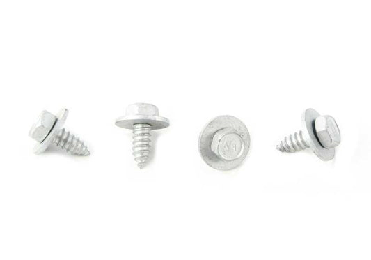Vite esagonale con rondella per la BMW 1 F20N, F21N, Serie 2 F22, F23, 3 F30N, Serie F31N, F34N, 4 F32, F33, F36, 5 G30, G31, G38, Serie 6 G32, 7 G11, 7 Serie G11, G12, X3 F97, G01, G08, X4 F98, G02, X5 F15, G18, X6 F16 (OEM 07119906203). Ori