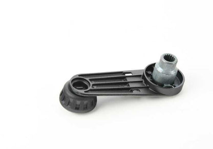 Manivela (manija) elevalunas OEM 51328181385 para BMW E34. Original BMW.