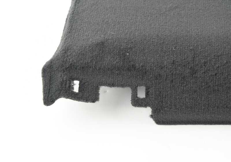 Couvercle de support du siège arrière (couleur anthracite) OEM 52207306157 pour BMW F31, F31N, F34, F34N, F36, F36N. BMW d'origine.
