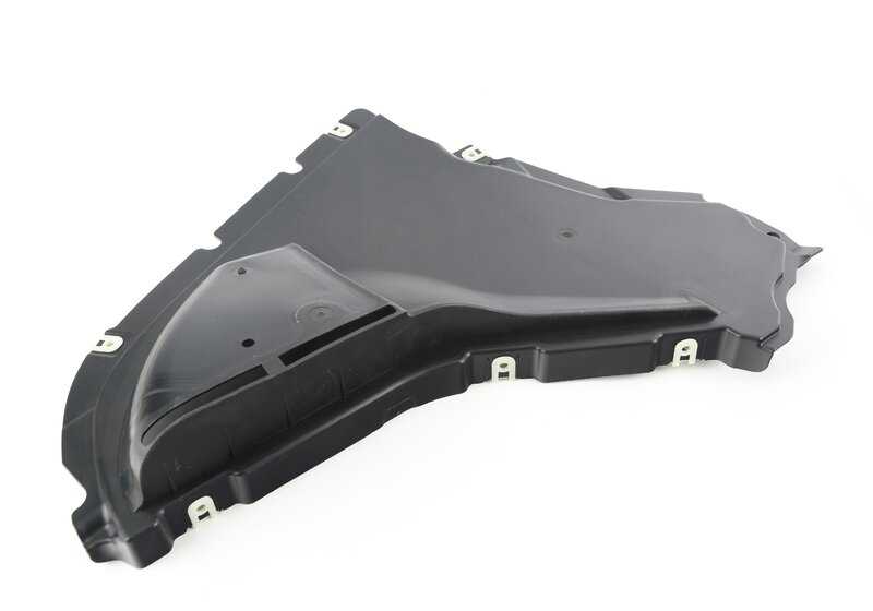 Cubierta inferior derecha OEM 51757493368 para BMW G11 y G12. Pieza original BMW.