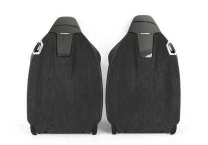 Rear panel Seat M Performance in Alcantara and Carbon OEM 52105A40303 for BMW 2 G42 Series (218i, 220i, 220d, 230i, M240i). Interior aesthetic improvement. Original BMW.