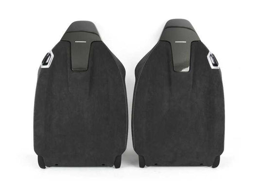 Panel trasero asiento M Performance en Alcantara y carbono OEM 52105A40303 para BMW Serie 2 G42 (218i, 220i, 220d, 230i, M240i). Mejora estética interior. Original BMW.