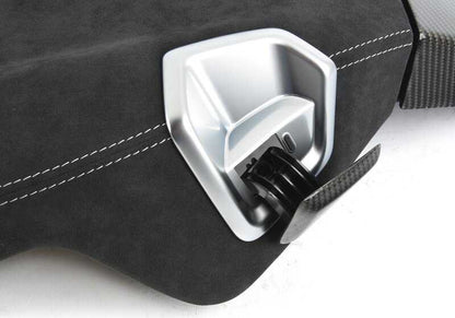 Rear panel Seat M Performance in Alcantara and Carbon OEM 52105A40303 for BMW 2 G42 Series (218i, 220i, 220d, 230i, M240i). Interior aesthetic improvement. Original BMW.