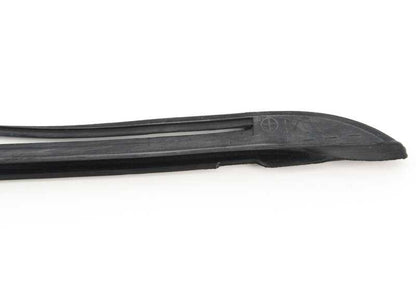 Embellecedor de canaleta del parabrisas izquierdo imprimado OEM 51317338615 para BMW X4 F26 (modelos xDrive20d, xDrive20i, M40i). Original BMW.