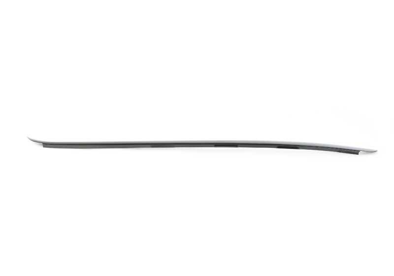Embellecedor de canaleta del parabrisas izquierdo imprimado OEM 51317338615 para BMW X4 F26 (modelos xDrive20d, xDrive20i, M40i). Original BMW.