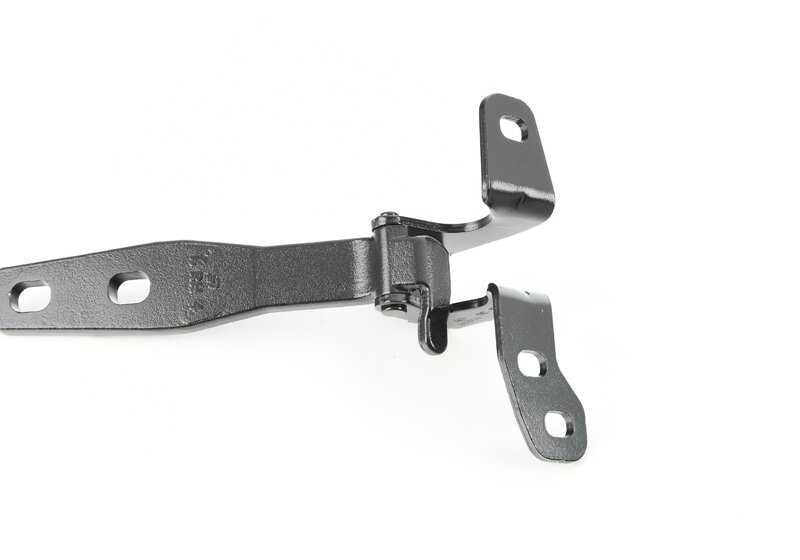 Bisagra derecha del portón trasero OEM 41627463366 para BMW F25. Original BMW.