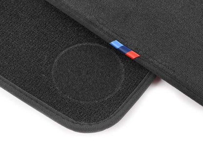 Alfombrillas de moqueta (delantera y trasera) OEM 51478090555 para BMW F90, F90N, G30, G30N, G31, G31N. Accesorio original BMW.