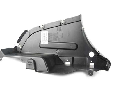 Protector inferior bajo carrocería trasero izquierdo OEM 51757260769 para BMW F32, F33, F34, F36, F82, F83. Original BMW.