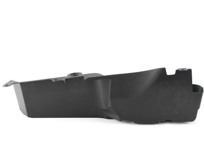 Protector inferior bajo carrocería trasero izquierdo OEM 51757260769 para BMW F32, F33, F34, F36, F82, F83. Original BMW.