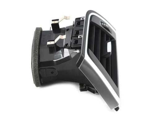 Rejilla de ventilación izquierda cromada OEM 64229346226 para BMW Serie 3 F30, F30N, F31, F31N, F34, F34N, F80N y Serie 4 F32, F32N, F33, F33N, F36, F36N, F83, F83N. Original BMW.