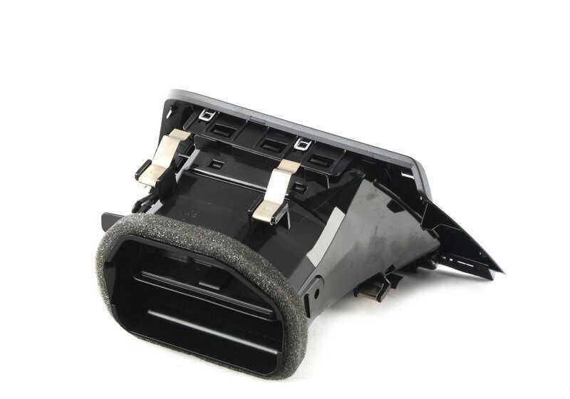 Rejilla de ventilación izquierda cromada OEM 64229346226 para BMW Serie 3 F30, F30N, F31, F31N, F34, F34N, F80N y Serie 4 F32, F32N, F33, F33N, F36, F36N, F83, F83N. Original BMW.