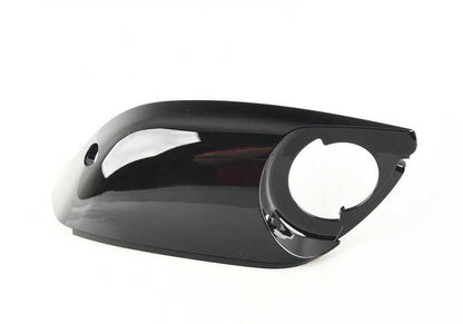 Carcasa inferior derecha del retrovisor Shadow-Line OEM 51165A1C7E4 para BMW F90 y G30 {M5, 518d, 520d} Todos los modelos compatibles. Original BMW.