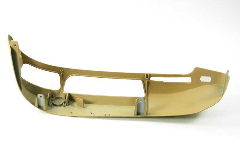 Cubierta exterior sandbeige OEM 52107058001 para BMW Serie 5 E39 (520d, 520i) con distintos motores y transmisiones (manual y automático) fabricados entre 1996 y 2003. Pieza original BMW.
