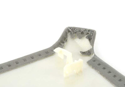 Embellecedor trasero del techo (gris) OEM 51446955208 para BMW E92 (todos los modelos compatibles). Pieza original BMW.