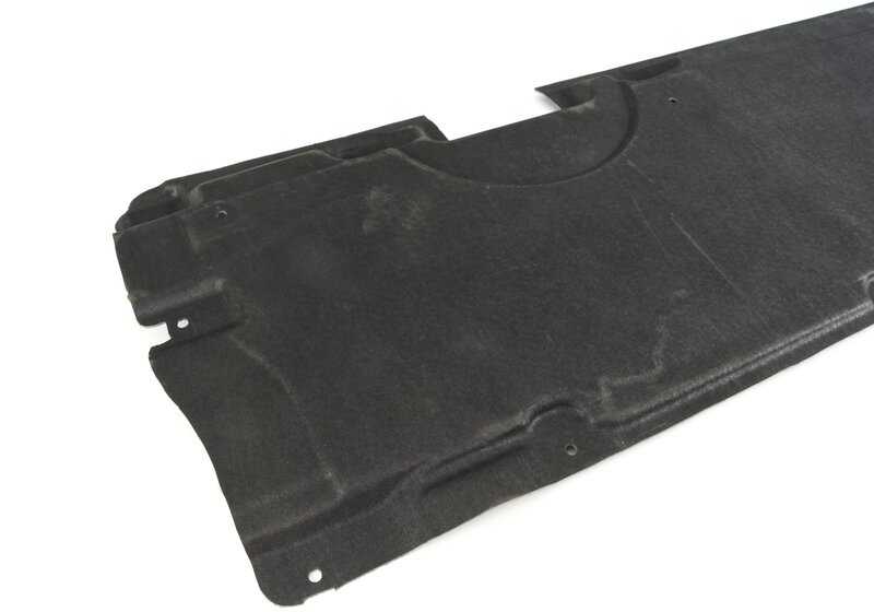 Revestimiento inferior lateral izquierdo para BMW Serie 7 F02, F04 (OEM 51757185035). Original BMW.