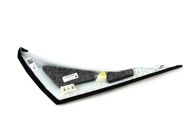 Embellecedor derecho del pilar C OEM 51438094040 para BMW F93 (M8 Gran Coupé), G16 (Serie 8 Gran Coupé). Original BMW.