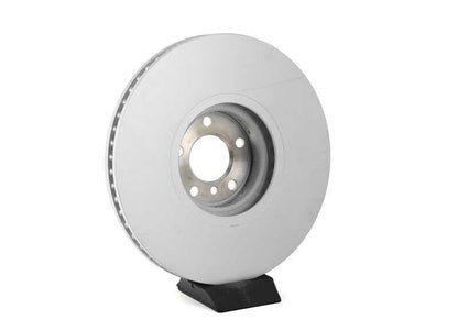 Disco de freno ventilado ligero derecho OEM 34116898728 para BMW E70, E71, F15, F16. Original BMW.