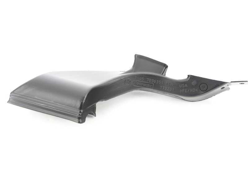 Condotto d'aria sinistro OEM 64227036351 per BMW Z4 E85 ed E86 (tutti i modelli: 2.0i, 2.2i, 2.5i, modifica manuale e automatica). BMW originale.