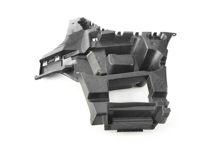 Guía lateral derecha del parachoques trasero OEM 51128075454 para BMW F44. Original BMW.