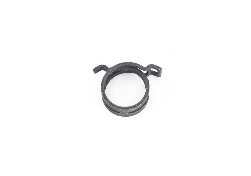 Hose clamp for BMW E90, E92, E93, F07, F10, F11, F18, F06, F12, F13, F01, F02, E83, E72 (OEM 17127594645). Original BMW