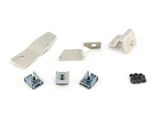 Left Headlight Bracket Repair Kit for BMW 7 Series F01, F02, F04 (OEM 63117225235). Original BMW