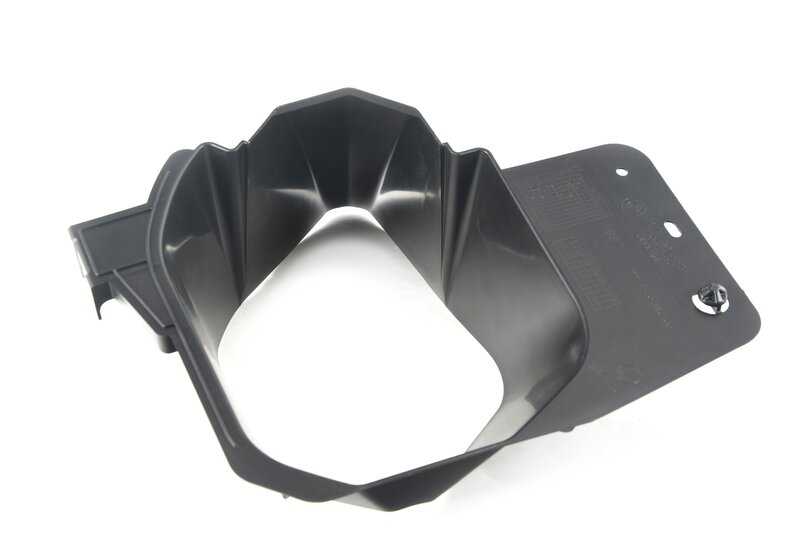 Conducto de aire para radiador derecho OEM 51748073526 para BMW F87. Original BMW.