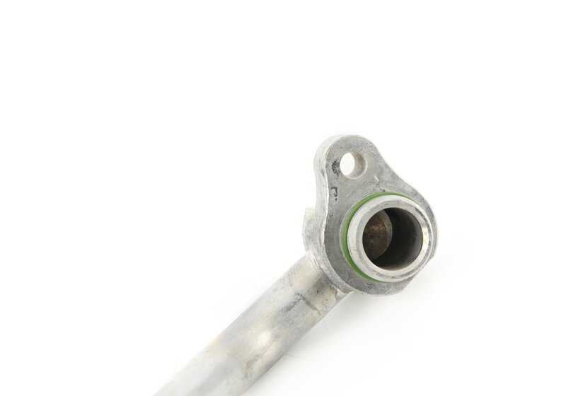 Tubería de retorno del radiador de aceite OEM 17228053477 para BMW F97, F98. Original BMW.