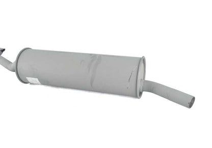 Silencioso trasero OEM 18101705812 para BMW E30. Compatible con modelos con sistema de escape trasero. Recambio original BMW.
