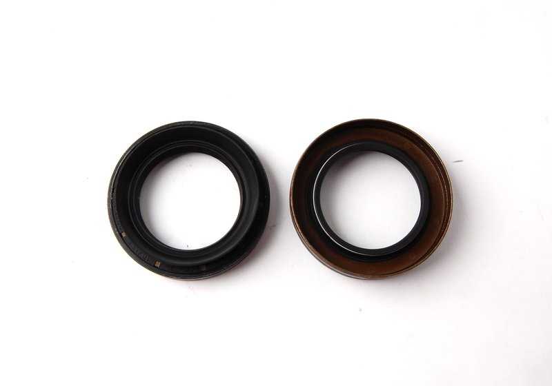 Juego de juntas para diferencial trasero OEM 33101210518 para BMW E30 {324td, 325e, 325i}. Compatible con versiones manuales y automáticas con tracción trasera. Original BMW.