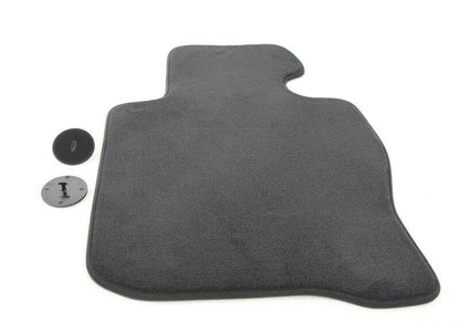 Alfombrilla de moqueta lado conductor OEM 51477335861 para BMW F32, F33, F36, 420d xDrive, 420i xDrive. Original BMW.