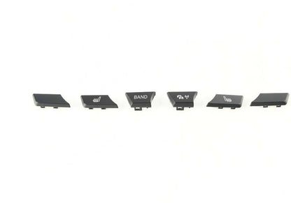 Kit reparación panel control radio y clima OEM 64119388809 para BMW F15, F16, F85, F86. Compatible con modelos X5 y X6. Sustituye botones dañados del climatizador/radio. Original BMW.