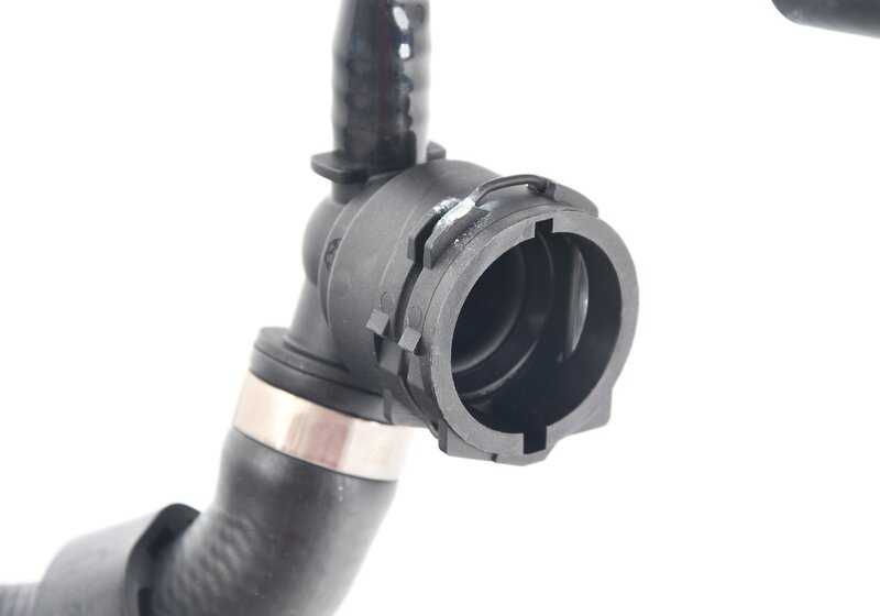 OEM cooling return hose 17128740117 for BMW F30, F31, F34. Original BMW.