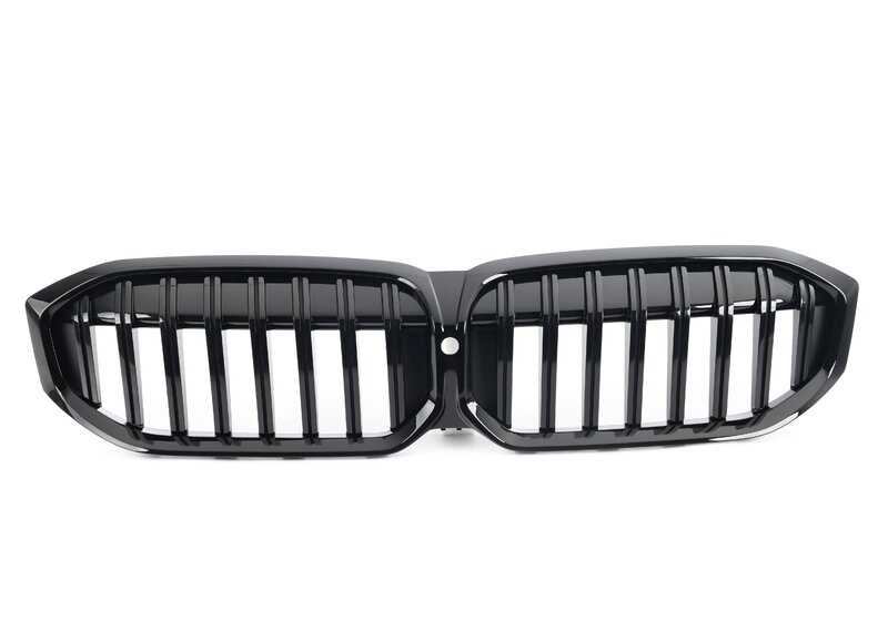 Parrilla delantera Shadow Line OEM 51115A1BFB0 para BMW G20 316d, 318d, 318i (todos los motores y versiones compatibles desde 07/2022). Acabado negro brillante, estilo deportivo. Original BMW.